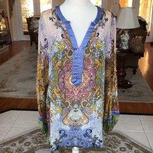 Soft Surround multi colored tunic